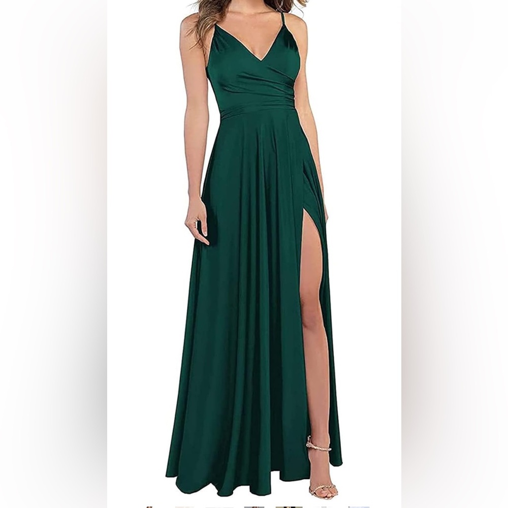 Emerald Green Prom Dress
